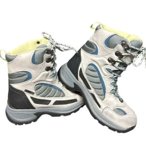 Women's LL Bean Tek 2.5 Primaloft Leather Mesh Insulated Boots Size 6.5